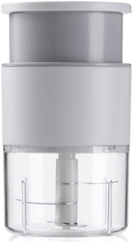 Kitchen Handheld Food Chopper, Manual Food Chopper Cutter, Multi-functional Salad Vegetable Slicer Dicer for Slicing Onions, Garlic, Pepper, Coriander, Grey by Unknown