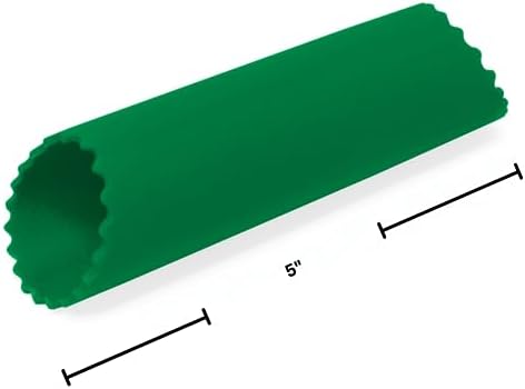 Fantes 43836 Silicone Garlic Peeler Tube, Green, The Italian Market Original Since 1906 5 x 1.5-inches - Image 5