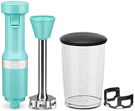 KitchenAid Variable Speed Corded Hand Blender, KHBV53, Aqua Sky - Image 3