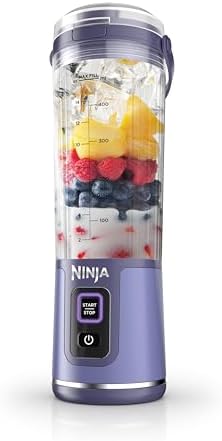 Ninja Blast Portable Blender, Cordless,18oz Vessel, Galaxy Purple, BC151GP by Unknown