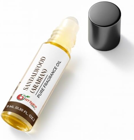 NY Spice Shop Arabian Sandalwood Fragrance – Pack of 3 Sandalwood Oil Perfume & Unisex Scent – Oriental Musk Aroma with Warm Wood Accord –Traditional Arabian Scent - Image 2