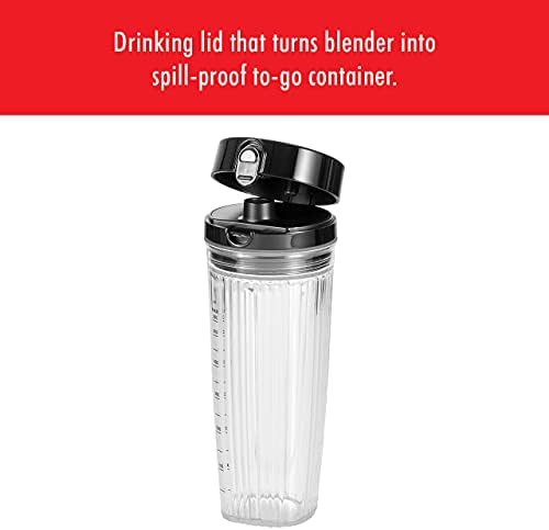 ZWILLING Enfinigy Personal Blender, Piranha Teeth Cross Blade for Ultimate Blending, Smoothies, Shakes and More, 20 fl oz Breakproof Travel Cup with Lid, BPA Free, Black - Image 6