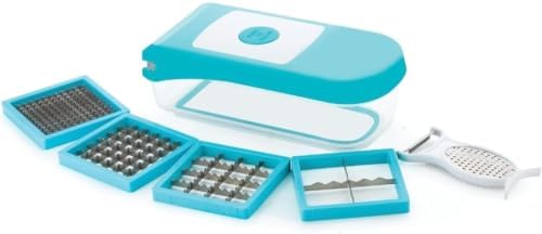 7-in-1 Vegetable Chopper Quick Dicer Cutter with Container by Unknown