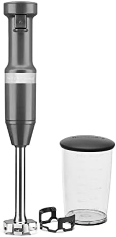 KitchenAid Variable Speed Corded Hand Blender, KHBV53, Charcoal Grey - Image 2