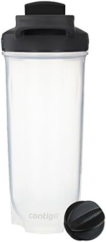 Contigo - 70290 Contigo Shake & Go Fit Snap Lid Shaker Bottle, 28 oz, Black - Image 2