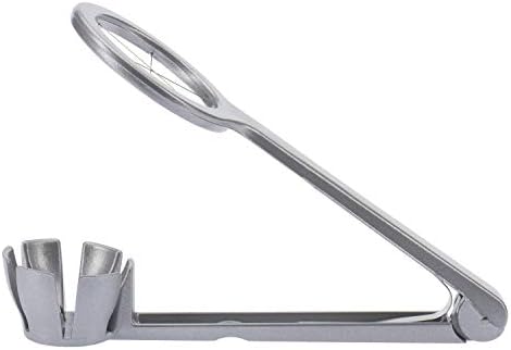 Wedge Egg Slicer - Heavy-Duty Aluminum Cutter with Stainless Steel Blades for Wedge Slices, Multi-Purpose Wedger for Eggs, Mushrooms, Strawberries & Kiwi, Kitchen Essentials