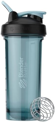 BlenderBottle ProSeries Tritan Shaker Bottle 28 oz Black/Blue by BlenderBottle