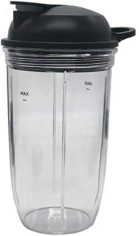 Replacement Combo Easy Twist Extractor Blade with 18oz/24oz cup and to go lid,Compatible with NutriBullet Blender 1200 Watts:ZNBF30400Z/ZNBF30500Z/NBF70500/）Motor Base NBC-12A or NB2-10/NB2-S10 - Image 2