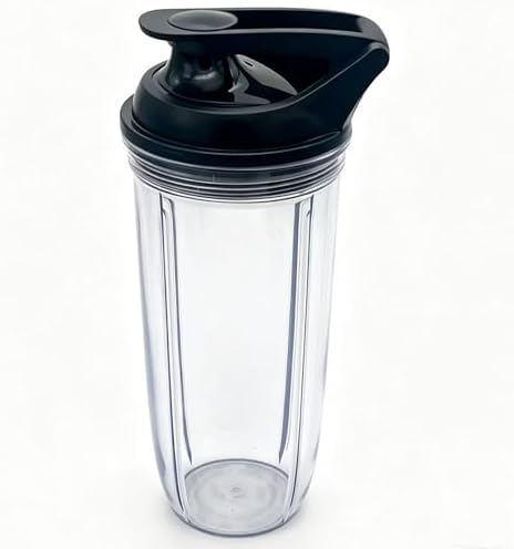 2PCS Replacement Blender Cup 32oz with Premium To-go-lid, Compatible with NutriBullet Blender Combo 1200W（NBF10500/NBF70500/ZNBF30400Z/ZNBF30500Z/NBF50400/NBF70500) - Image 5