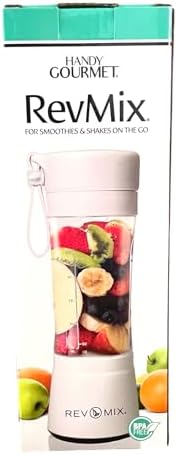 Handy Gourmet RevMix(White) Make for Smoothies & Shakes On The Go - Image 2