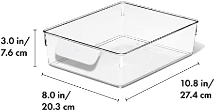 OXO Good Grips Fridge Organization Bin, 8 x 10-Inch