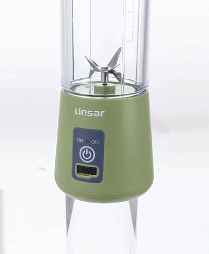 Portable Blender (Sage Green) for Shakes and Smoothies with Durable Stainless Steel Blades for Powerful Blending Performance, USB Rechargeable for Office, Gym, Kitchen and travel - Image 2