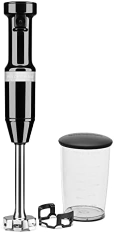 KitchenAid Variable Speed Corded Hand Blender, KHBV53, Onyx Black - Image 2