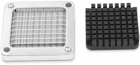 French Fry Cutter, Stainless Steel Replacement Blade Assembly and Pusher Block for Commercial French Fry Cutter, Vegetable Carrot and Potato, Easy to (9mm) by JIAWU