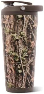 HydroJug Insulated Protein Shaker Bottle 24 oz, Silent Mixing, Woodland - Image 2