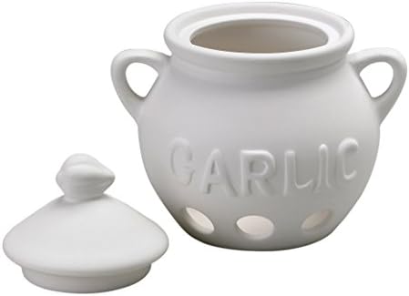 Fantes Garlic Keeper, Unglazed Earthenware Ceramic, The Italian Market Original since 1906 - Image 2