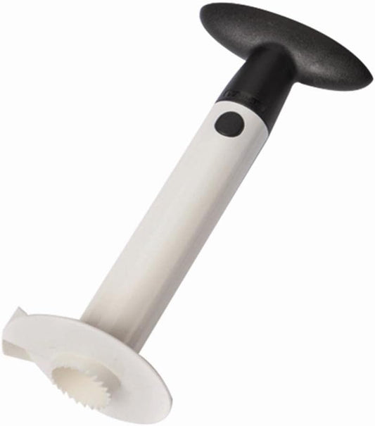 Pineapple Slicer, 3.4 x 3.9 x 9.4 inches, White/Black