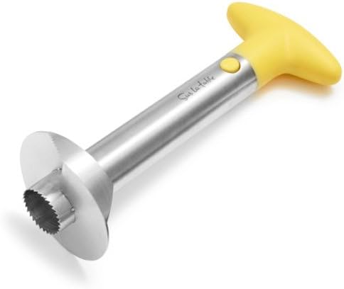 Sur La Table Pineapple Corer and Slicer, Yellow