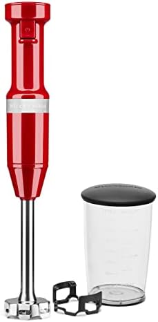 KitchenAid Variable Speed Corded Hand Blender, KHBV53, Empire Red - Image 2