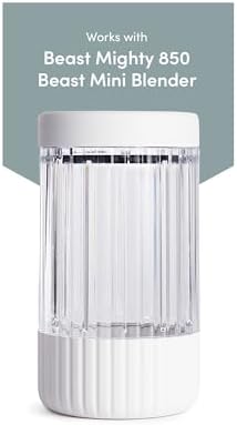 Beast Blending Vessel for Mighty 850 & Mini, 640mL, Cloud White by Unknown