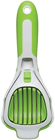 HIC Kitchen Handy Dandy Slicer For Eggs, Fruit, Mushrooms, Stainless Steel Blades, Non-Slip Grip, Spring-Loaded Action - Image 5