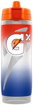 Gx Sports Bottle, Faded Flag, Plastic, 30oz