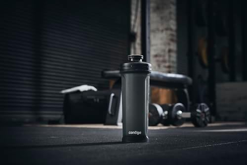 Shake & Go Protein Shaker Bottle with Mixer Ball, 820 ml