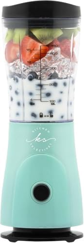 Kitchen Selectives 14-Ounce Mini Blender, Color Series, Mint Green by Kitchen+Selectives