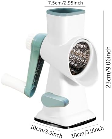 Cheese Grater Rotary Cheese Grater,Versatile Cheese Shredder