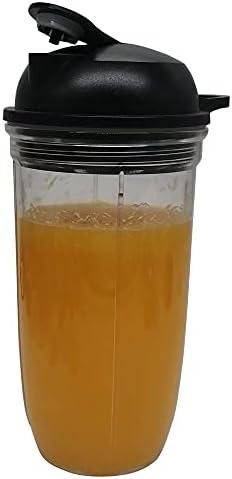 Easy Twist Extractor Blade with 32oz cup and lid for NutriBullet Blender Combo（NBF10500/ NBF70500/ZNBF30400Z/ZNBF30500Z/NBF50400） (1, 32oz cup with Twist Extractor Blade) - Image 2