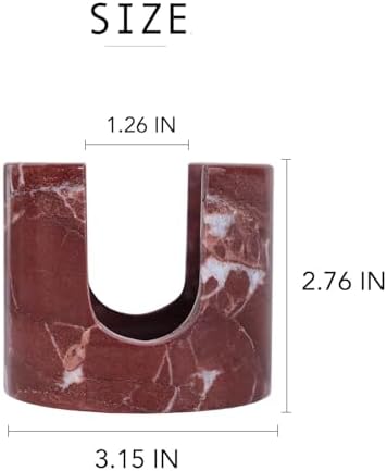 Marble Sponge Holder for Kitchen Sink Organizer Rosso Red Drying Rack