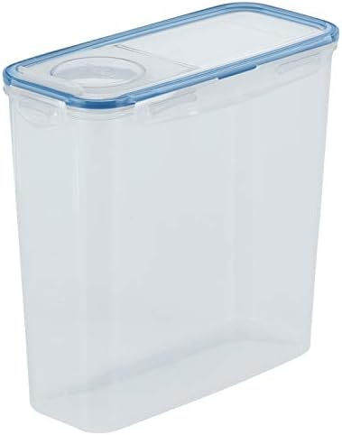 LOCK & LOCK Easy Essentials Food Storage with Flip Lid/Airtight container, BPA Free, 14.3-Cup, Clear