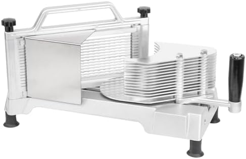 Commercial Tomato Slicer Heavy Duty Manual Fruit Vegetable 1/4 Inch Slicer For Cutting Tomato Cucumber Bananas (1/4 inch) - Image 3