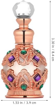 Luxshiny 15ml Glass Perfume Bottle Rose Gold Travel Bottle - Image 4