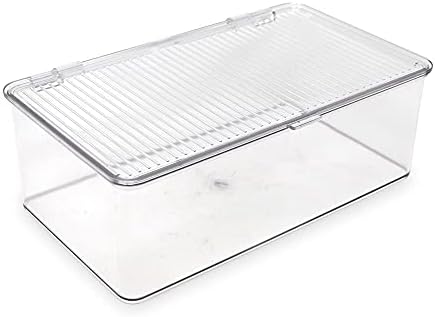 Medium Stackable Organizer Bin (10.75”x6.5”x3.7”)