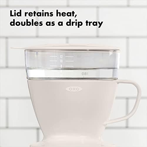 OXO Brew Single Serve Pour-Over Coffee Maker with Water Tank, 12 oz.