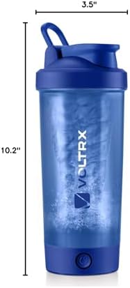 Protein Shaker Bottle, Merger USB C Rechargeable Electric Protein Shake Mixer, Shaker Cups for Protein Shakes and Meal Replacement Shakes, BPA Free, 24oz
