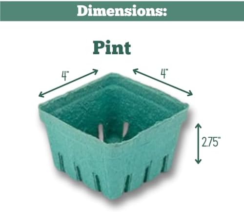 Pint Produce Baskets - 40 ct