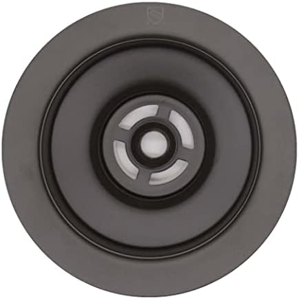 A213-12 3-1/2" Wing Nut Twist Style Large Kitchen Sink Basket Strainer, Oil Rubbed Bronze