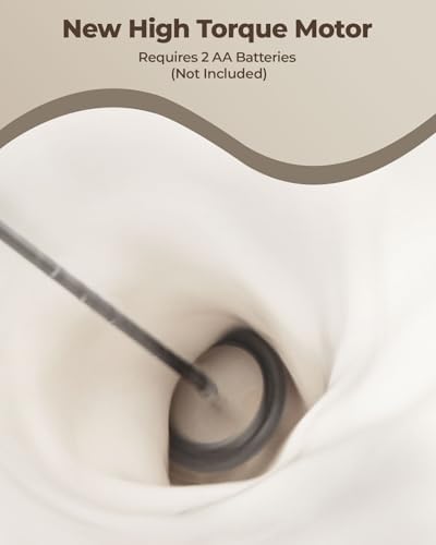 SIMPLETASTE Milk Frother Handheld Electric Foam Maker Battery Operated - Image 2