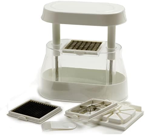 Norpro 846 Multi Chopper with 3 Interchangeable Blades, One Size, White by Unknown