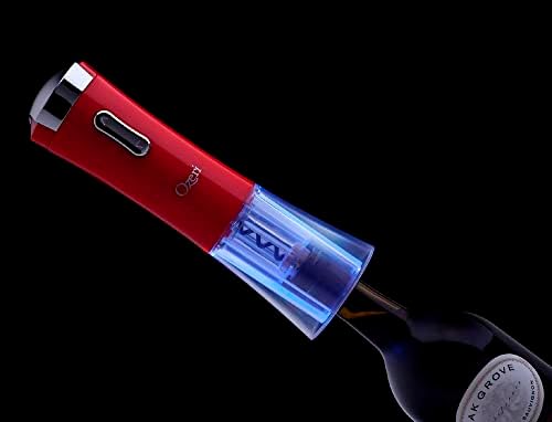 Nouveaux II Electric Wine Opener with Foil Cutter, Wine Pourer and Stopper