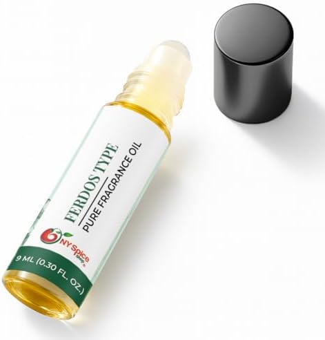 NY Spice Shop Ferdos Type Musk Fragrance – Pack of 5 Musk Fragrance Blend & Soft Floral Scent – Oil Based Perfume with Enduring Aroma Tone – Arabic Musky Perfume Oil for Personal Scent Collection - Image 2