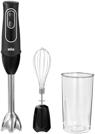Braun MultiQuick 5 Hand Blender, w/Beaker and Whisk, 350W, Dual Speed by Unknown
