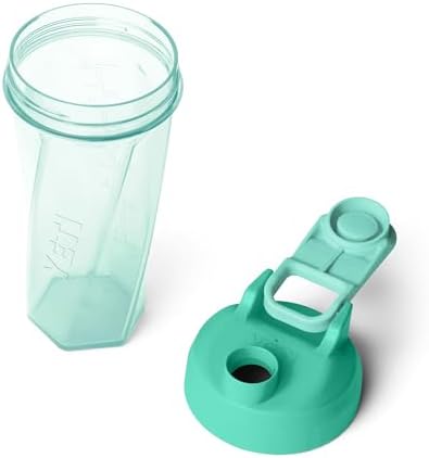 YETI Yonder Helimix Vortex Blender Shaker Bottle Holds up to 27oz | No Blending Ball or Whisk | USA Made | Portable Pre Workout Whey Protein Drink Shaker Cup | Dishwasher Safe, Seafoam (Pack of 2) - Image 7