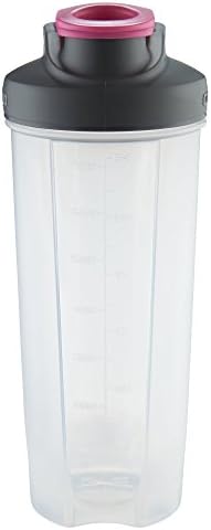 Contigo Shake & Go Fit Shaker Bottle, 28 oz., Neon Pink Lid by Contigo