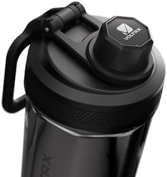 VOLTRX Shaker Bottle, Gallium USB C Rechargeable Electric Protein Shake Mixer, Shaker Cups for Protein Shakes and Meal Replacement Shakes, BPA Free, Made with Tritan, Obsidian Black, 27oz - Image 3