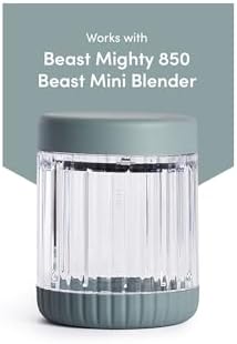 Beast Blending Vessel for Mighty 850 & Mini, 415mL, Mist by Unknown