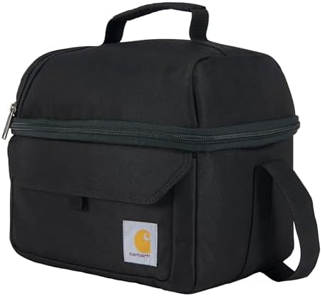 Insulated 12 Can Cooler Black