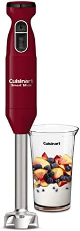 Cuisinart Smart Stick Two-Speed Corded Hand Blender, Powerful Immersion Blender with 300-Watt Motor Blends Shakes, Smoothies, Puree, Baby Food, Soups & Sauces, CSB-175RP1, Red - Image 3